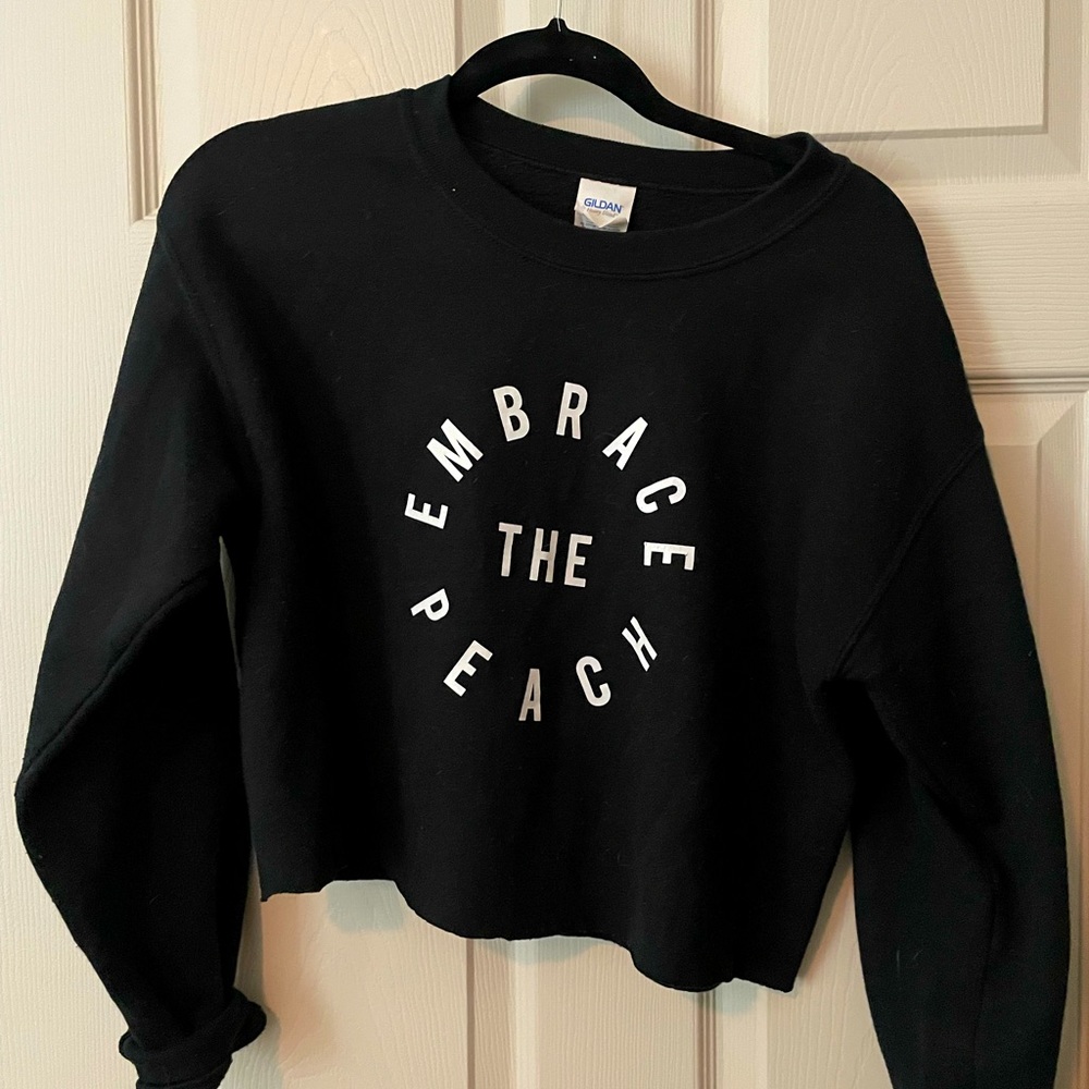 Crop top crew neck